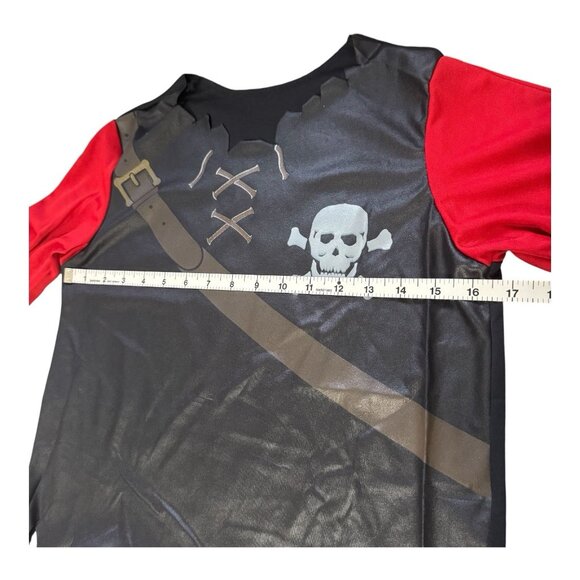 Buccaneer Pirate King Child Costume Medium Halloween Outfit USA Made NWT - Picture 5 of 11